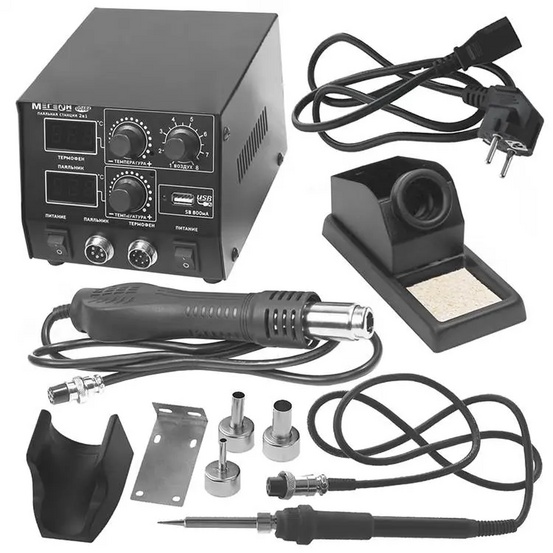 Паяльная станция с цифровым управлением МЕГЕОН 00686