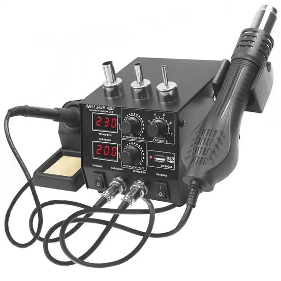 Паяльная станция с цифровым управлением МЕГЕОН 00686