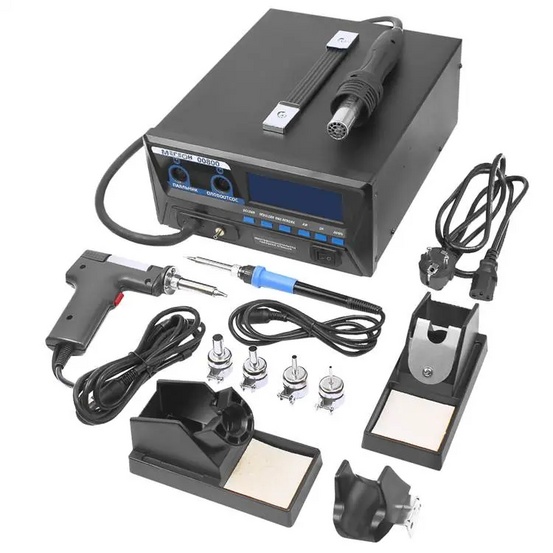 Многофункциональная паяльная станция МЕГЕОН 00800