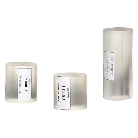 Комплект образцов толщины и скорости распространения ультразвуковых волн СП001