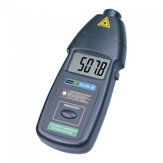 ПрофКиП ТЦ-34 тахометр цифровой бесконтактный