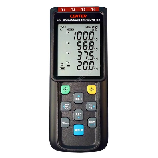 Термометр контактный CENTER 520