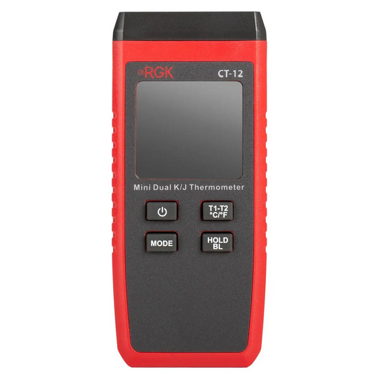 Термометр RGK CT-12 с зондом температуры воздуха TR-10A и погружным зондом температуры TR-10W с поверкой