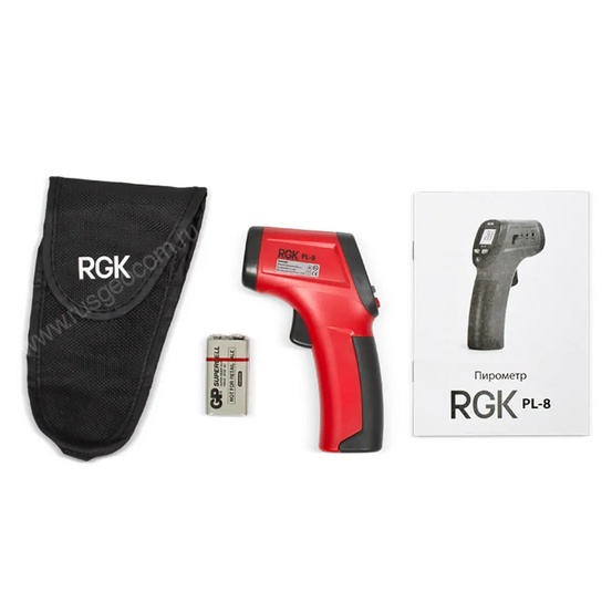Пирометр RGK PL-8 с поверкой