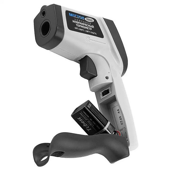 Инфракрасный термометр с цветным дисплеем МЕГЕОН 16950