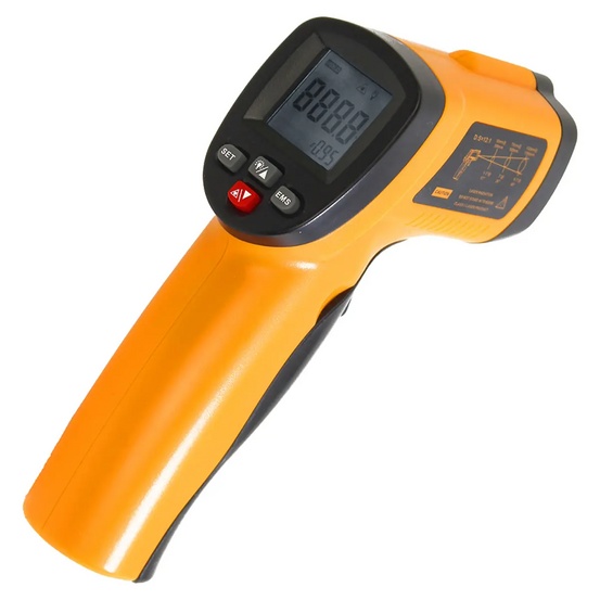 Бесконтактный инфракрасный термометр (пирометр) МЕГЕОН 16550