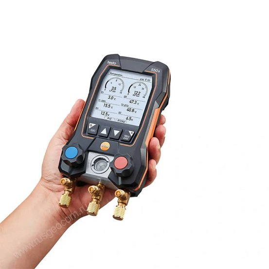 Цифровой манометрический коллектор Testo 550s комплект 1 в кейсе