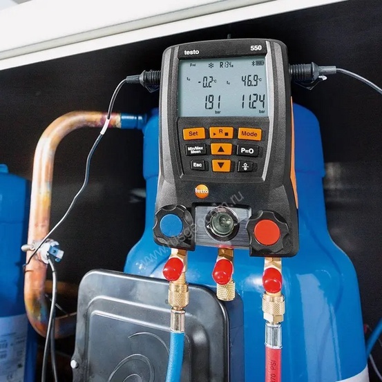 Манометрический коллектор Testo 550