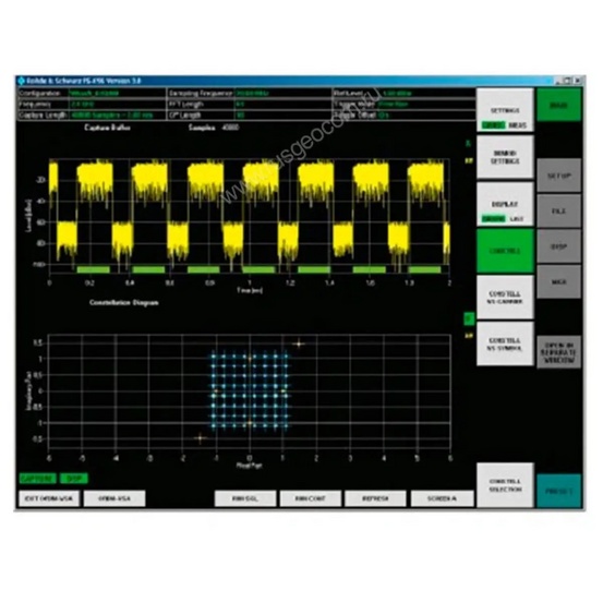 Векторный анализ сигналов OFDM Rohde&Schwarz FSV-K96PC для анализаторов спектра и сигналов