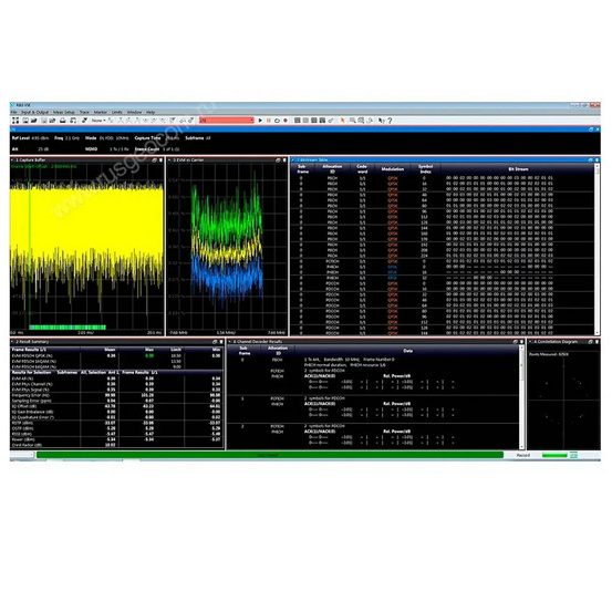 Измерения стандарта EUTRA/LTE TDD Uplink and Downlink Rohde&Schwarz VSE-K104 для анализаторов спектра и сигналов