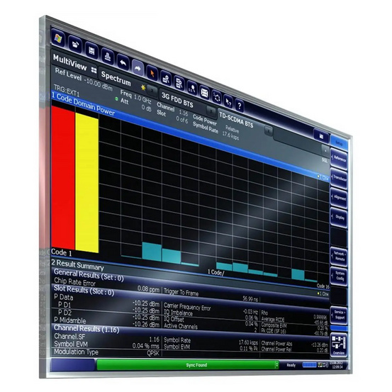 Измерение сигналов базовых станций TD-SCDMA Rohde&Schwarz FSW-K76 для анализаторов спектра и сигналов