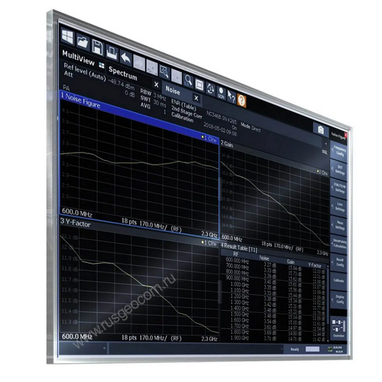 Измерение коэффициента шума и усиления Rohde&Schwarz FS-K30 для анализаторов спектра и сигналов
