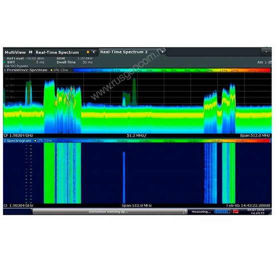 Анализ в реальном масштабе времени в полосе 512 МГц Rohde&Schwarz FSW-B512R для анализаторов спектра и сигналов
