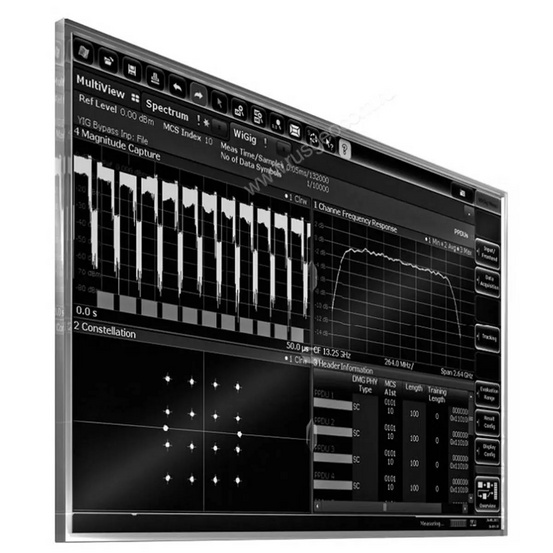 Анализ сигналов WLAN 802.11ad Rohde&Schwarz FSW-K95 для анализаторов спектра и сигналов