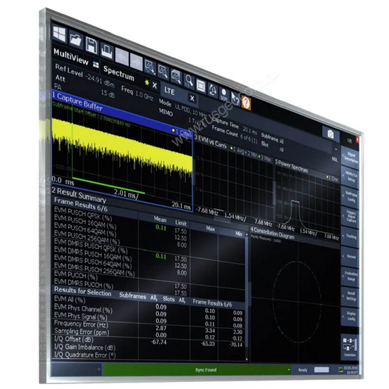 Анализ нисходящих MIMO-сигналов EUTRA/LTE Rohde&Schwarz FSW-K102 для анализаторов спектра и сигналов