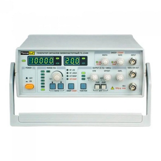 ПрофКиП Г3-134М генератор сигналов низкочастотный (0.1 Гц … 3 МГц)
