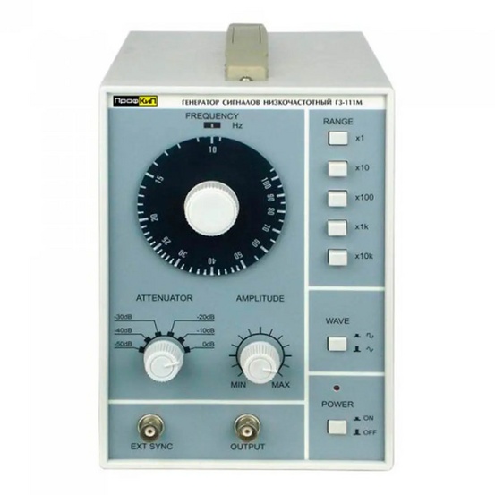 ПрофКиП Г3-111М генератор сигналов низкочастотный (10 Гц … 1 МГц)