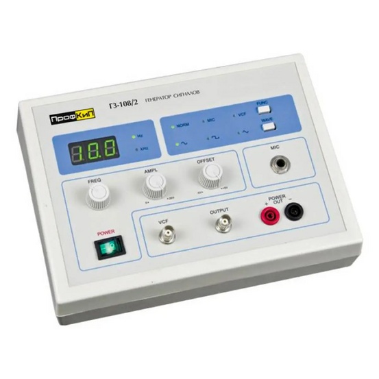ПрофКиП Г3-108/2М генератор сигналов НЧ (0.01 Гц … 30 кГц)