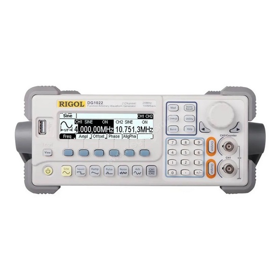 Универсальный генератор сигналов Rigol DG1022