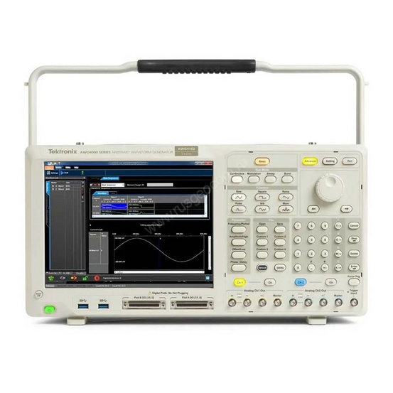 Генератор сигналов специальной формы Tektronix AWG4162