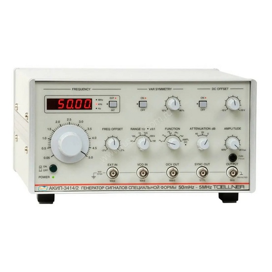 Функциональный генератор АКИП-3414/2