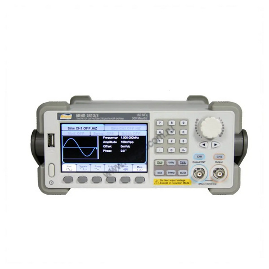 Генератор сигналов специальной формы АКИП-3413/3