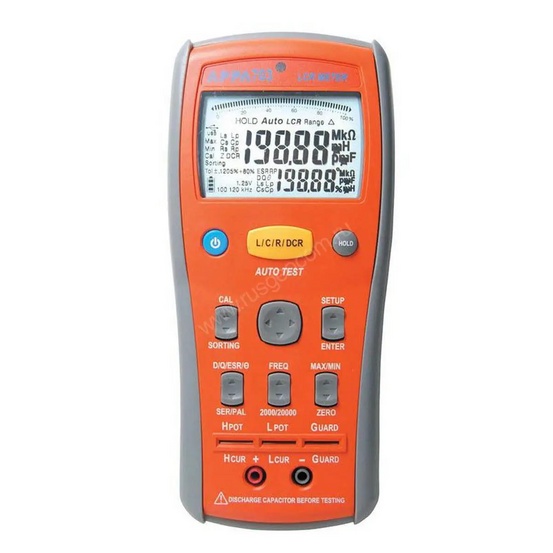 Измеритель RLC APPA 701