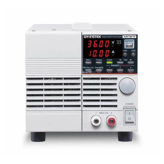Источник питания GW Instek PLR7 36-10