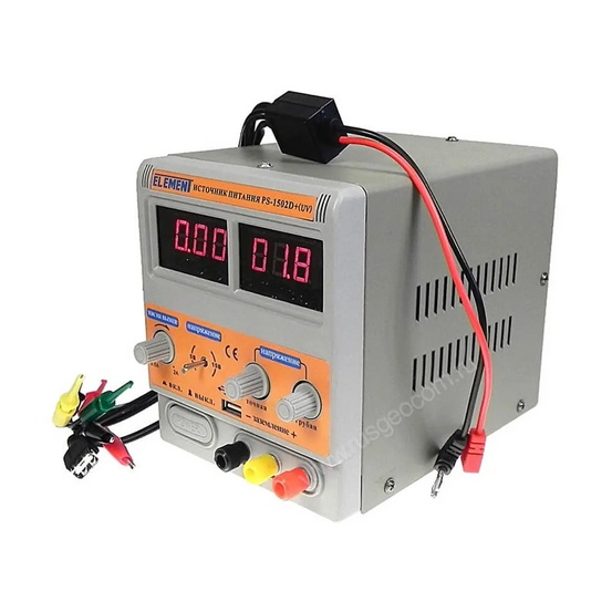 Источник питания постоянного тока ELEMENT 1502D+