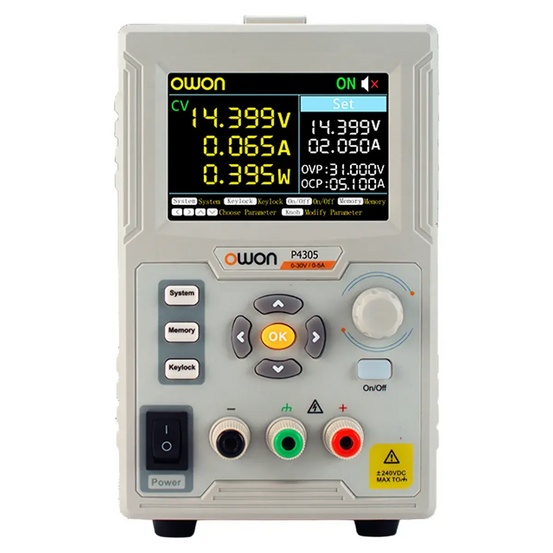 Программируемый источник питания OWON P4305