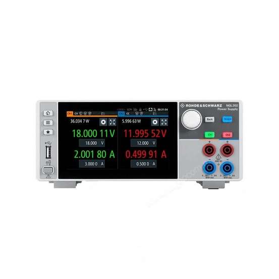 Двухканальный источник питания Rohde Schwarz NGM202