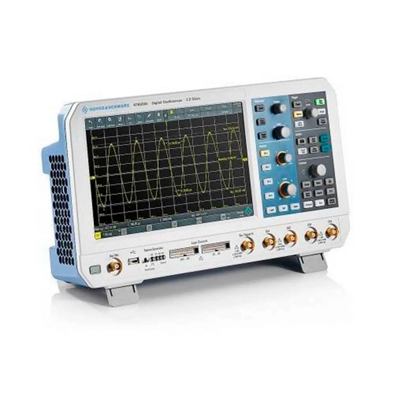 Осциллограф Rohde Schwarz RTB2004 PRO, 4 канала, 70 МГц, с комплектом опций RTB-PK1