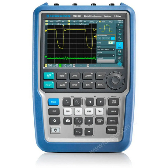 Портативный осциллограф Rohde Schwarz RTH1002 PLUS, 2 канала, 200 МГц, мультиметр, изолированные входы, беспроводной доступ