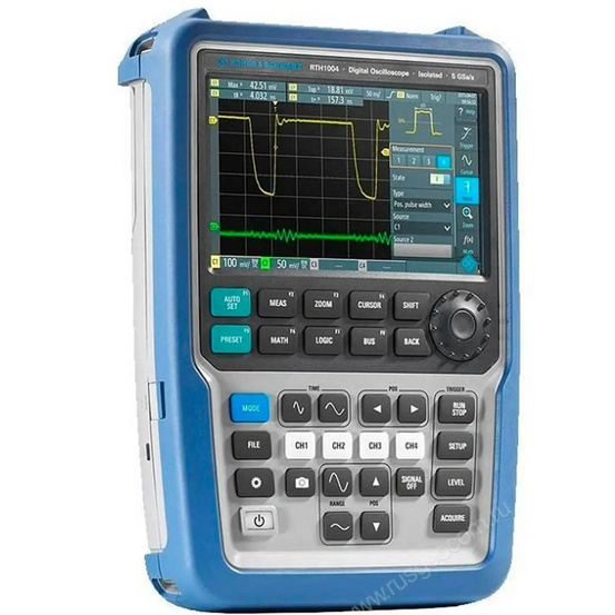 Портативный осциллограф Rohde Schwarz RTH1002 PLUS, 2 канала, 200 МГц, мультиметр, изолированные входы, беспроводной доступ