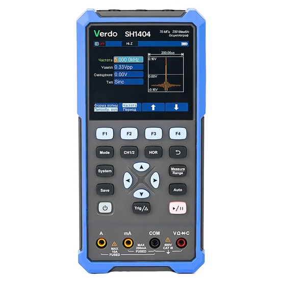 Осциллограф-мультиметр VERDO SH1404