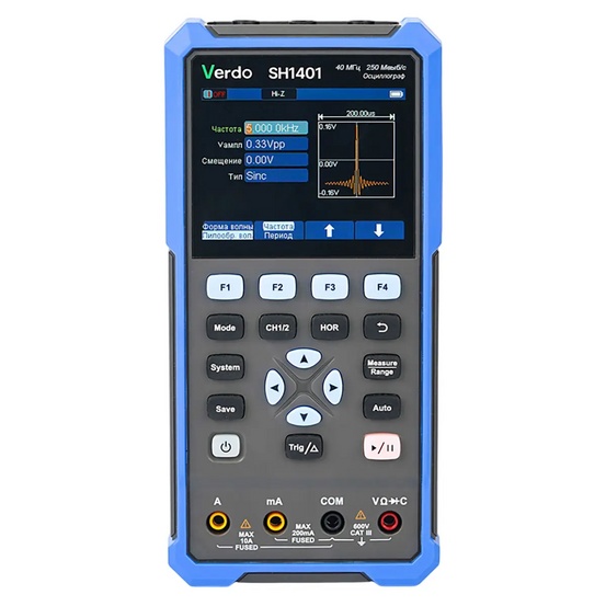 Осциллограф-мультиметр VERDO SH1401