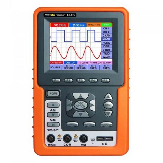 ПрофКиП С8-126 осциллограф-мультиметр портативный