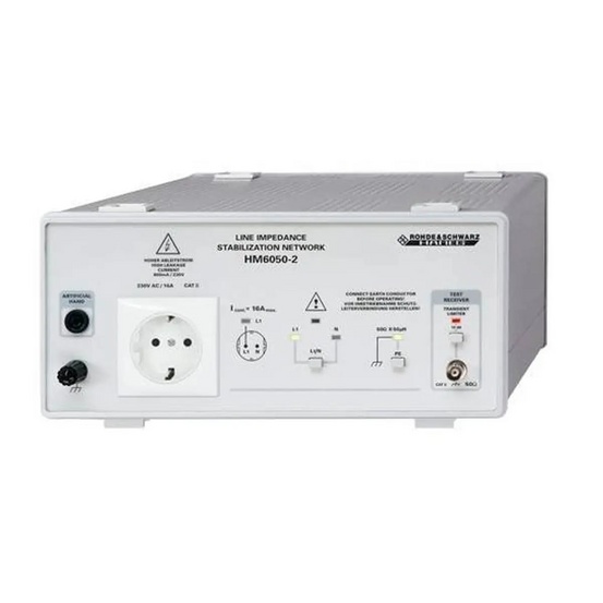 2х проводной V-эквивалент сети Rohde Schwarz HM6050