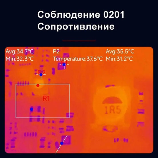 Тепловизор для смартфона iRay P2 Pro