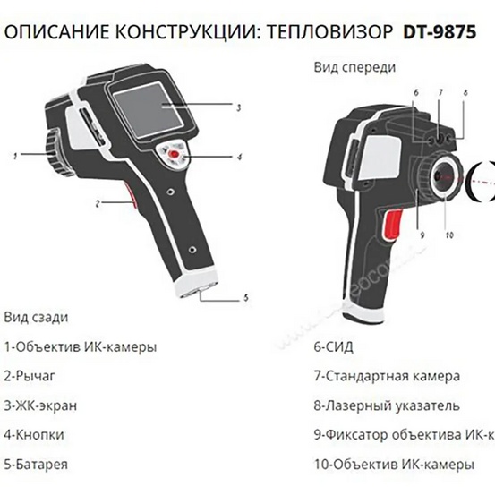 Тепловизор CEM DT-9875