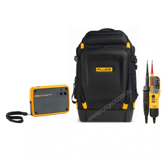Комплект Fluke PTI120/T150/BP - тепловизор Fluke PTi120, электрический тестер Fluke T150 и рюкзак Backpack30