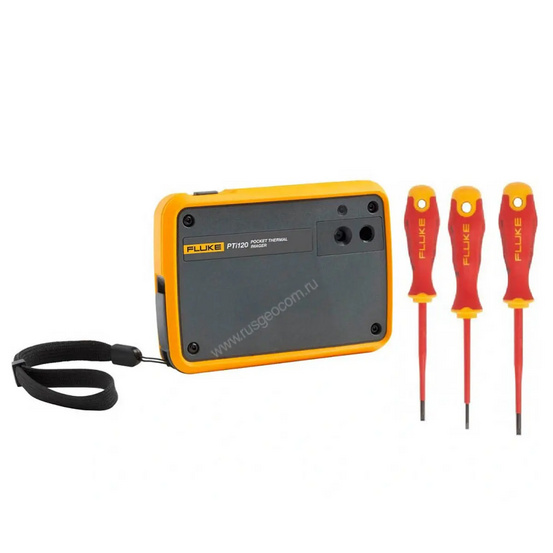 Комплект Fluke PTi120/SD - тепловизор Fluke PTi120 с отвёртками ISLS3, ISLS5, ISLS8