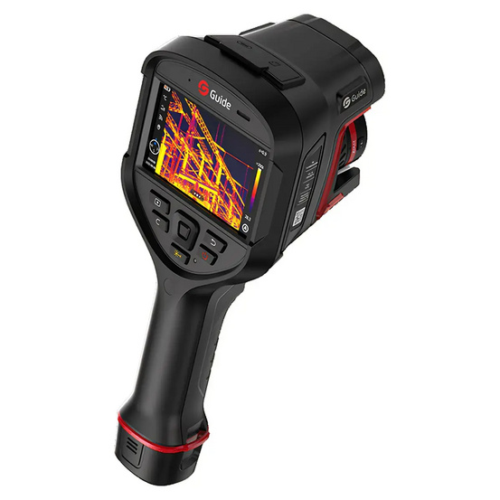 Тепловизор Guide H3 с поверкой в комплекте с широкоугольным 44° x 34°, высокотемпературным и телеобъективом 15° x 11°