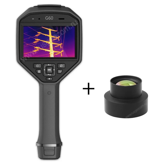 Тепловизор HIKMICRO G60 в комплекте с дополнительным объективом HM-G605-LENS