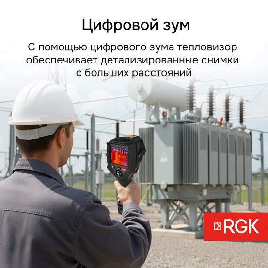 Тепловизор RGK TL-400 с поверкой