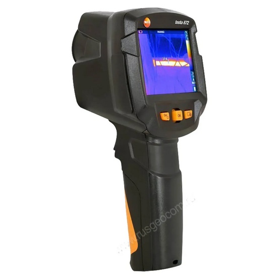 Комплект тепловизора Testo 872 и смарт-зонда термогигрометра Testo 605i