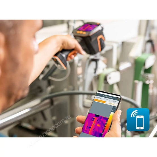 Комплект тепловизора Testo 883 с 2 объективами и принадлежностями