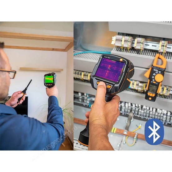 Комплект тепловизора Testo 883 с 2 объективами и принадлежностями