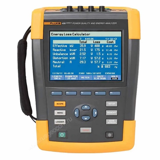 Комплект - анализатор энергии Fluke 435 II с кейсом Fluke C437-II