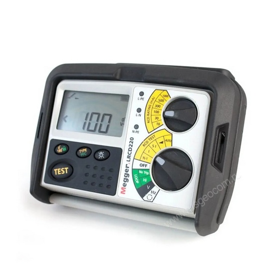 Комбинированный тестер Megger LRCD220